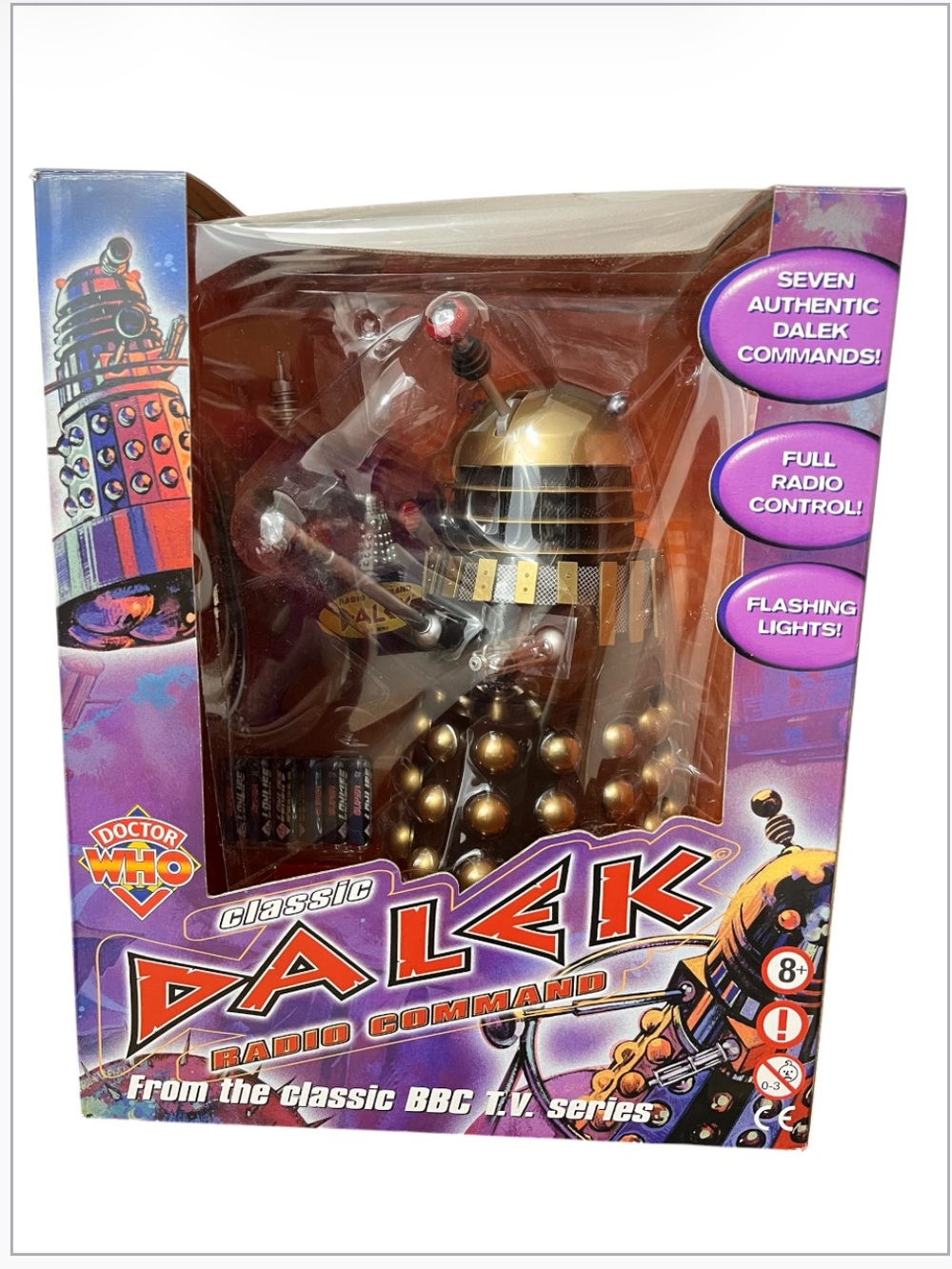 NIB Product Enterprise LTD Classic Dalek Radio Command Toy / BBC Dr Who Series